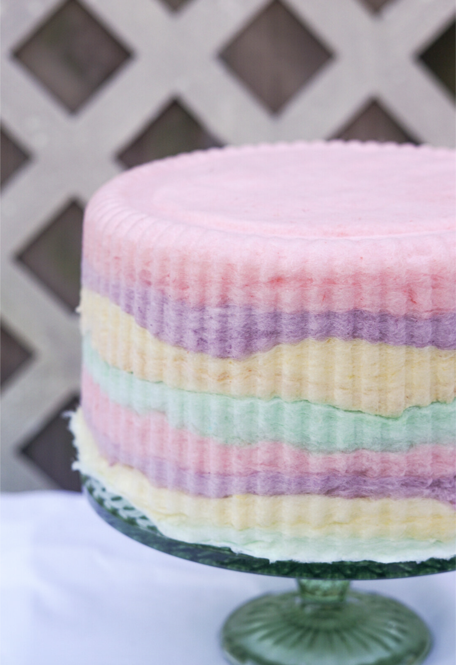 Cotton Candy Cake